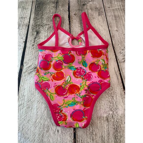 KOALA KIDS Girl’s Cherries One Piece Swimsuit / Size: 12 Months - Picture 4 of 4